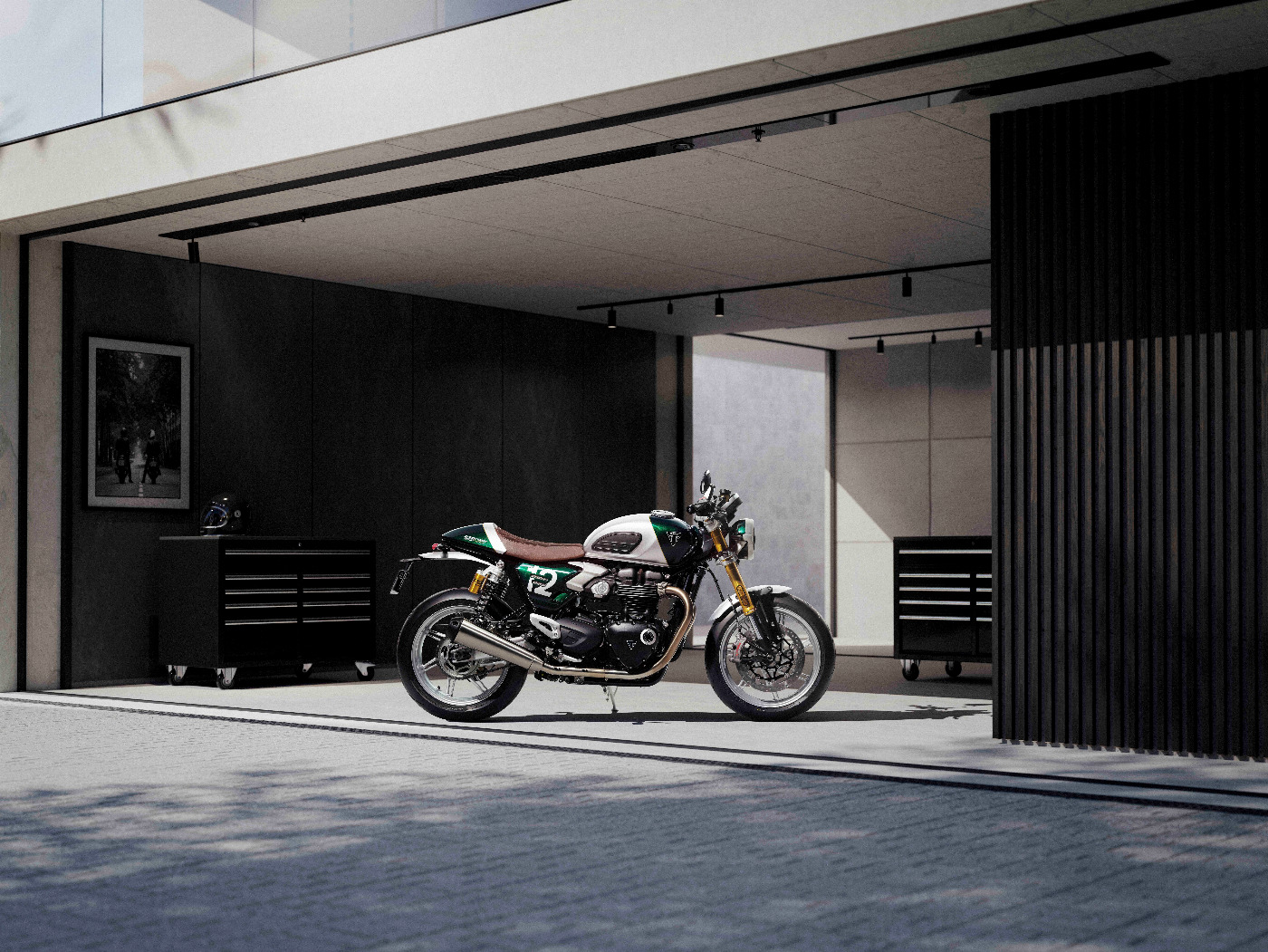 Triumph lance la Speed Twin Cafe Racer Edition